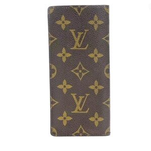 LOUIS VUITTON Etui Lunette Simple Glasses Case Monogram